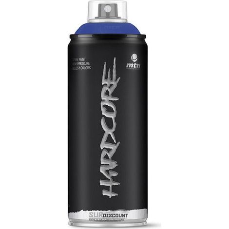 Bombe de peinture - MONTANA COLORS - Hardcore 2 - RV-243 Bleu Babylone Pop - Haute pression - Séchage rapide