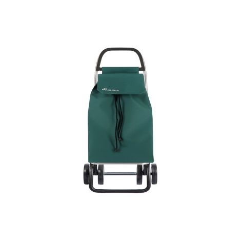 Carro compra 2+2 de 4 ruedas "Saquet LN" color verde saq056 rolser (1/5)