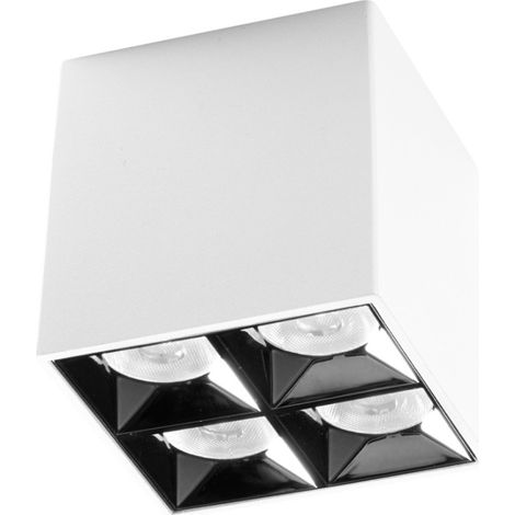 Plafoniera gea led gfa1140 led integrato lampada soffitto moderna, tonalità luce 4000°k (luce naturale)