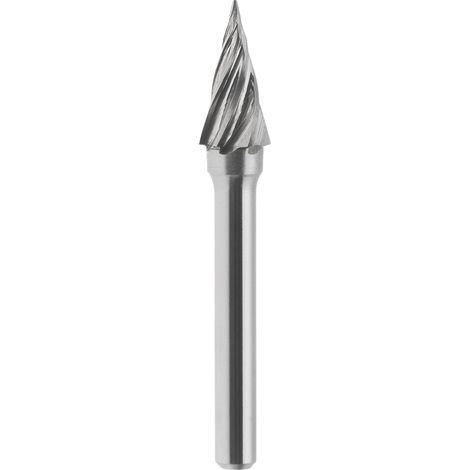 Lima rotatoria conica HM con punta de aluminio vastago 10x20 mm 6 Fervi M10AL6