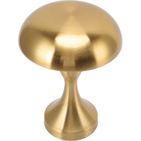 Lampe de table rechargeable en forme de champignon, 3 vitesses, température de couleur réglable, tactile, variation d'intensité douce, veilleuse pour la maison, dorée (1/5)