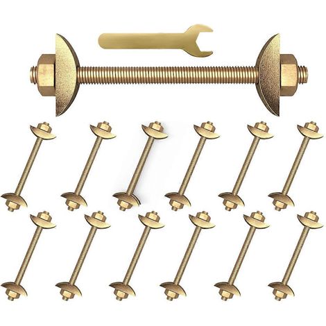 Boulons de connexion pour comptoir, fixations pour joints de comptoir, lot de 6 (1/5)