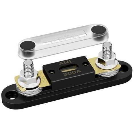 Bloc de fusibles 300 A avec fusible 300 A pour camions, automobiles et bateaux (photo couleur) (1/5)