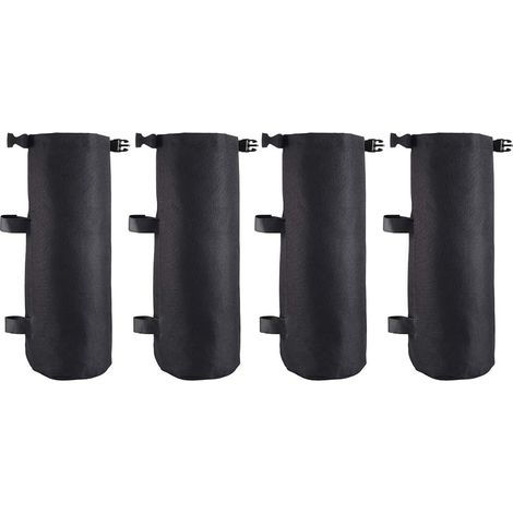 Sac de sable fixe coupe-vent à tube unique portable, lot de 4 sacs de poids pour tente (1/5)