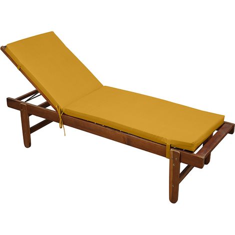 Transat bain de soleil Hawai 60x190x4cm – Structure en aluminium – Résistant aux intempéries – Confort optimal pour extérieur – Stof