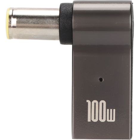 Adaptateur secteur portable USB-C femelle vers port de charge PD (7,9 x 0,9 mm)