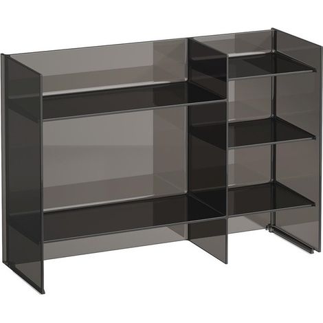 Etagère KARTELL 750 x 265 x 530 mm gris fumé LAUFEN