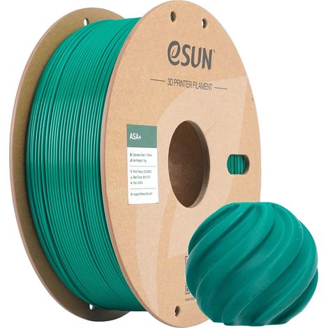 Filamento per stampante 3D, ASA+, elevata resistenza agli urti, VERDE (1/2)