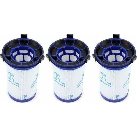 Lote de 3 filtros de repuesto para Rowenta Air Force 360 / X-Pert Essential 260 Aspiradora sin cable RH9037 RH9038 RH9039 RH9051 RH9057 RH9079 RH9081 RH9086 (Alternativa al ZR009001) (1/4)