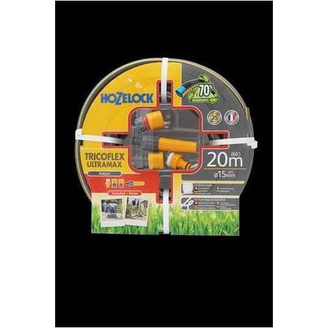 Kit Manguera Tricoflex Ultramax 15mm 20m HOZELOCK