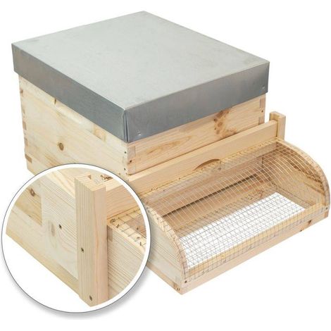 Muselière en bois anti frelon asiatique