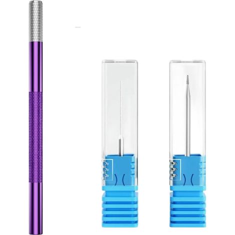 Kits d'extraction de vis avec mèche de perceuse U8, kits de réparation en alliage pour téléphone et petites réparations électroniques avec poignée fixe pour une opération améliorée (1/5)