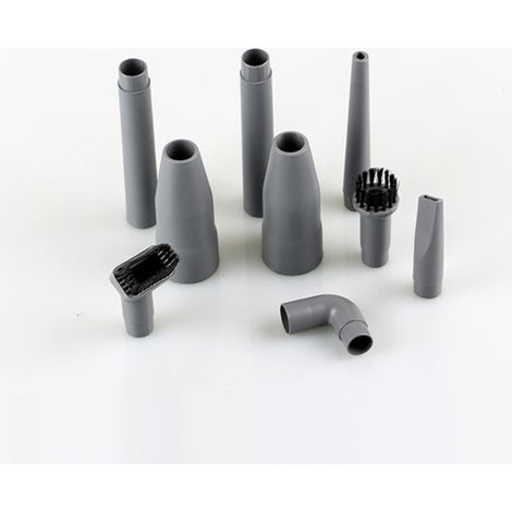 Adatto per un set di 9 accessori per aspirapolvere - accessori per aspirapolvere domestici: testina per fessure - piccolo sacchetto per aspirapolvere, piccola spazzola con diametro interno di 35/32
