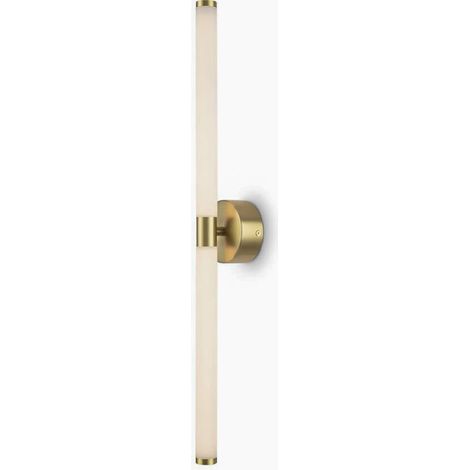 [GEBRAUCHT] B-Ware Maytoni Wandleuchte Wandlampe LED Axis goldfarben Leuchte Aluminium Acryl 63 cm (1/2)