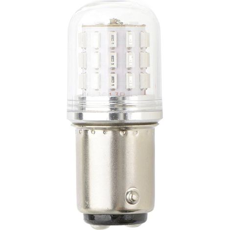 TRU COMPONENTS TC-13776188 Luce di segnalazione a LED Verde BA15d 10 V/DC, 30 V/DC 250 lm