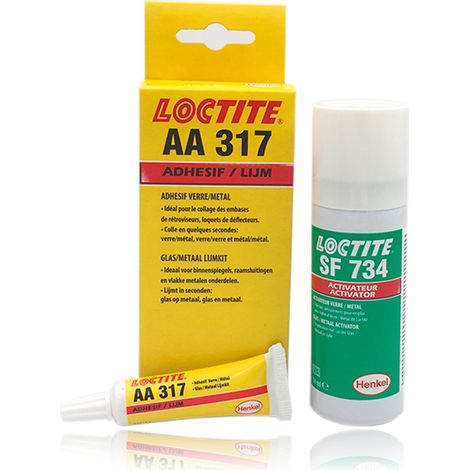 LOCTITE 317 Kit colle Verre Metal Gamme PRO