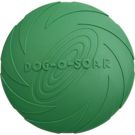 plat chien frisbee(vert foncé) (1/5)