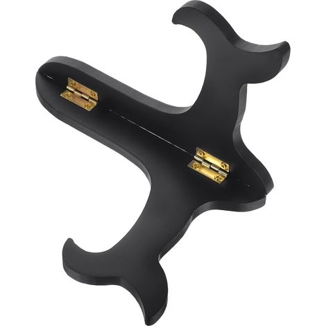 Multifunctional and Space-Saving Dark Wood Display Stand for Business Cards and Awards, Elegant Tabletop Stand for Display and Decoration (1/5)