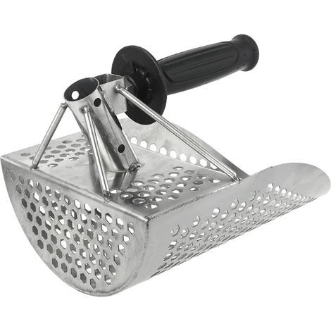 Pelle à sable en acier inoxydable avec revêtement électrolytique, anti-rouille, outil de détection de métaux pour plage (1/5)