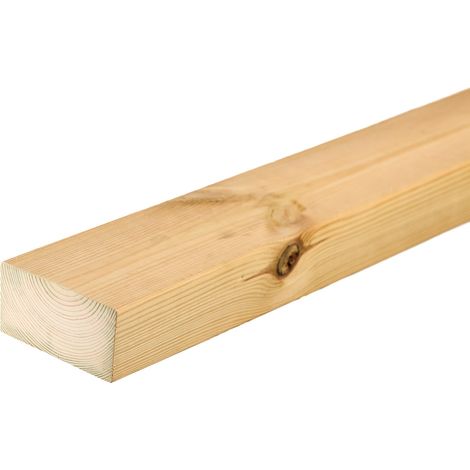 75mm x 150mm Sawn Treated Timber C24 (6" x 3") 3.6m