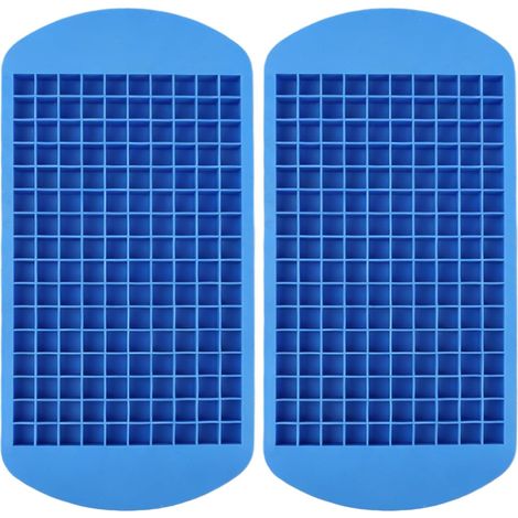 Moules à Glaçons en Silicone, Alimentaire, Mini Glaçons par Moule, Démoulage Facile, Congélation Rapide, Pour Cocktails, Boissons, Congélateur (1/5)