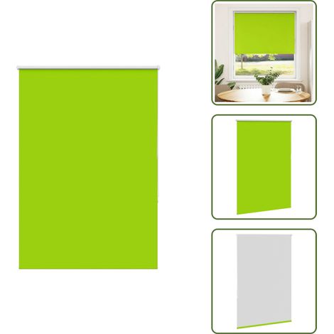 Verdunkelungsrollo Grün 100x150cm Stoffbreite 95,7 cm Polyester - Verdunkelungsrollo - Verdunkelungsrollos - Rollo - Verdunklungsrollo (1/5)