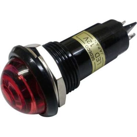 Voyant de signalisation LED Sedeco 1170521 rouge 12 V/DC 1 pc(s) Q473591 (1/2)