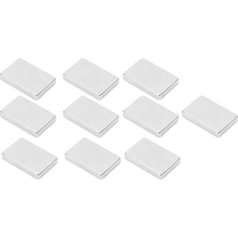 10 rechteckige Neodym-Magnete, multifunktionale, stark magnetische Stabmagnete für DIY-Projekte (1/5)