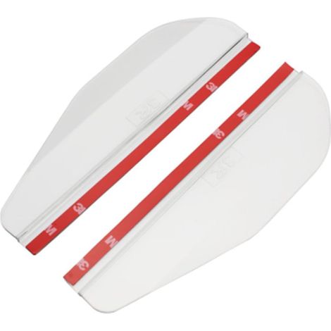 2pcs voitures rétroviseur Miroir de pluie Miroir de voiture Miroir de pluie Papier de pluie (transparent) (1/5)