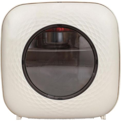 Porte-Rouleau De Toilette Adhésif Murale, Distributeur de Lingettes pour Visage, Étagère De Rangement Imperméable pour Lingettes Visage - Voiture, Voyage, Salon, Camping-Car, (1/5)