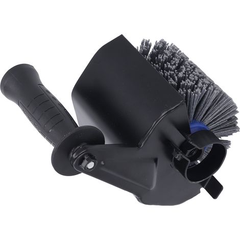 Kit de conversion pour meuleuse d'angle en polisseuse à brosser, accessoires pour lustrage et polissage, transformation en machine à brosser les métaux (1/5)