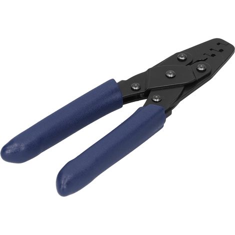 Pince à sertir ergonomique et portable pour cosses de câbles en acier à haute teneur en carbone, facilitant le travail