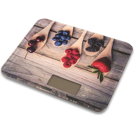 Digital Kitchen Scale, Tempered Glass, 15 kg Capacity (1/5)