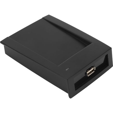Lecteur de cartes RFID R10C-USB, lecteur de cartes à puce haute fréquence 13,56 MHz, lecteur de cartes à puce, lecteur de cartes de contrôle d'accès USB (1/5)