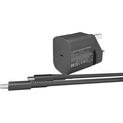 60-W-Ladegerät für Switch2, Netzteil für die NS Switch2-Spielkonsole, Typ-C-Netzteil, UK-Stecker