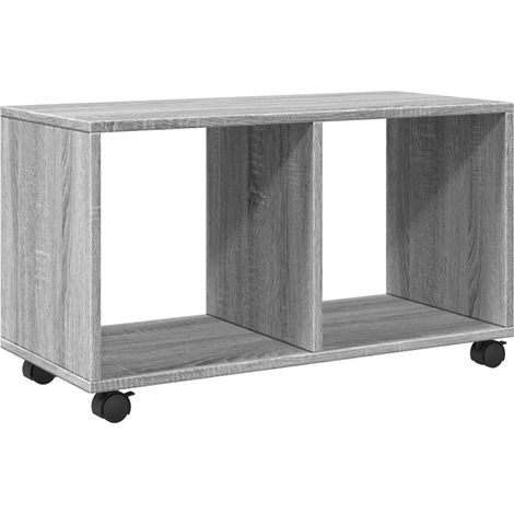 Maison Exclusive - Mobiletto con Ruote Grigio Sonoma 72x33x42,5 cm in Truciolato