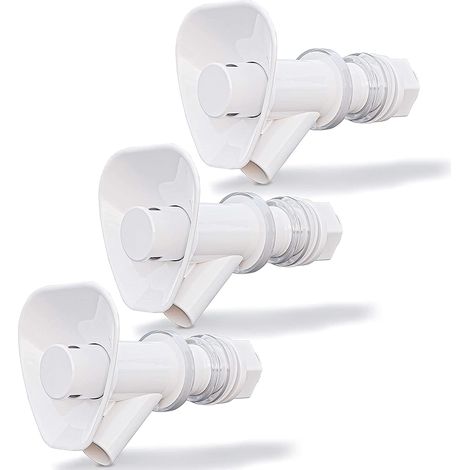 BRAVIX Robinet pour fontaine à eau compatible avec la valve de la fontaine Rubbermaid Gott (lot de 3) (1/5)