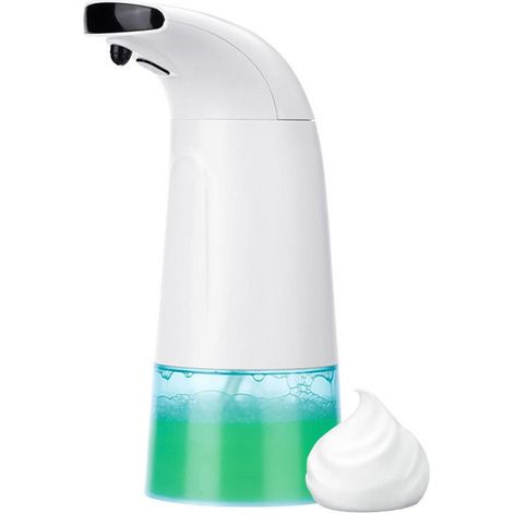TrAdE Shop Traesio - Dispenser Erogatore Dosatore Sapone Automatico Infrarossi Con Fotocellula 280ml - (1/5)
