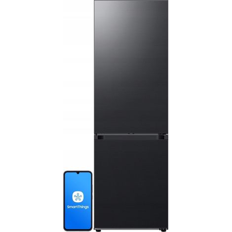 Samsung RB34C7B5EB1 réfrigérateur combiné inox carbone noir (1/3)