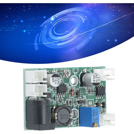 Nouveau circuit de commande à courant constant abaisseur 12 V avec modulation TTL pour lumière bleu-vert-violet 445/405/520 nm (1 W, 1,6 W, 3 W). (1/5)