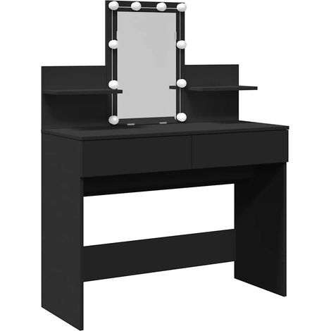 Maison Exclusive - Toeletta con LED Nero 100x40x130 cm