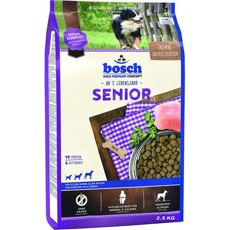 Croquettes pour chien Bosch Senior 25 kg, nourriture pour seniors (1/5)