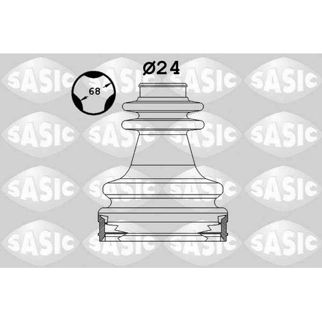Jeu de joints-soufflets, arbre de commande Sasic 1904025 RENAULT 7701209254