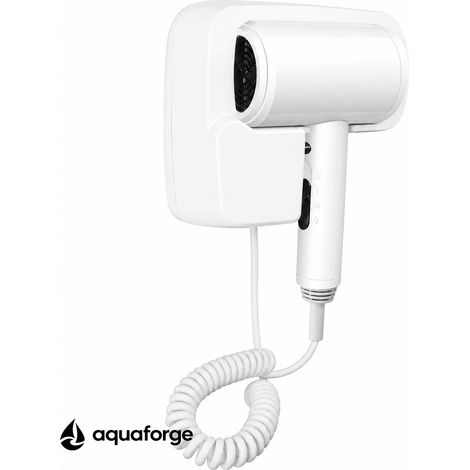Sèche cheveux mural 1250 W 3 vitesses protection thermique (1/5)