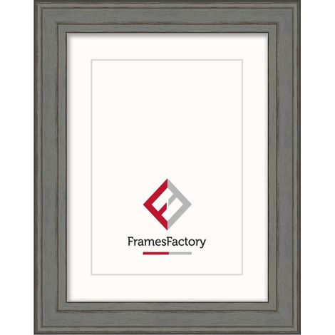 Cornice in legno Meva 50x70 grigio (1/5)