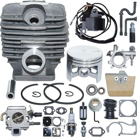 Kit de réparation pour tronçonneuse Stihl 036 MS360 48mm cylindre carburateur bobine d'allumage filtre à air filtre à carburant pompe à huile 1125 020 1215/1125 020 1213 (1/5)