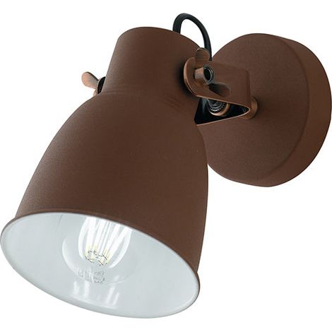 Applique LEGEND in metallo corten con finiture rame (1/2)