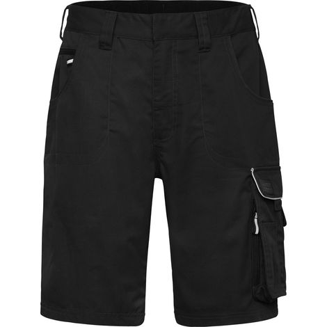 James & Nicholson Workwear Bermuda Solid JN880 Gr. 60 black (1/4)