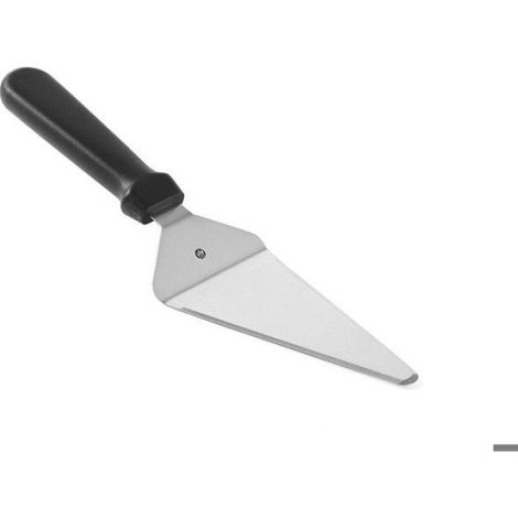 Pelle À Tarte - 300 X 75 Mm - Acier Inoxydable - Manche Polypropylène Noir - Côté Tranchant - 1 Pièce (1/3)
