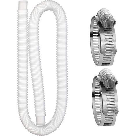 Tuyau De Remplacement Pour Piscine Hors Sol - 32 Mm - Compatible Avec Filtres 330 À 1000 Gph - Pour Pompes À Cartouche Et Systèmes À Eau Salée - 1 Mètre